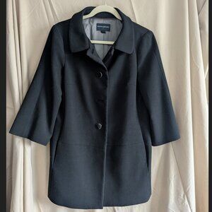 Black jacket w/ silk-like lining